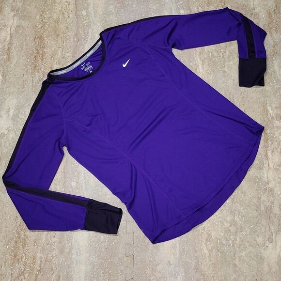 Nike Tops - NIKE RUNNING WOMENS COMPRESSION TEE SIZE LARGE